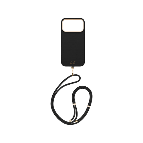 Uniq Coehl Mirelle MagSafe Case for iPhone 17 Pro - Ebony