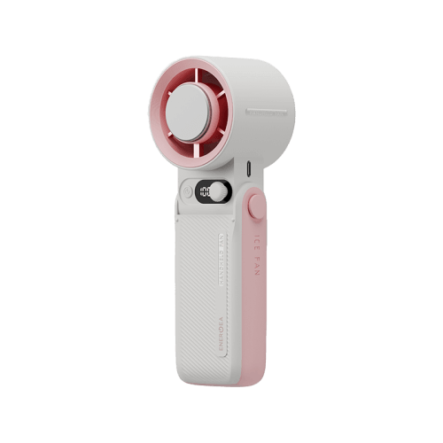 Energea AirMate Chill 6000mAh Adjustable Portable Handheld Fan - Sand Pink