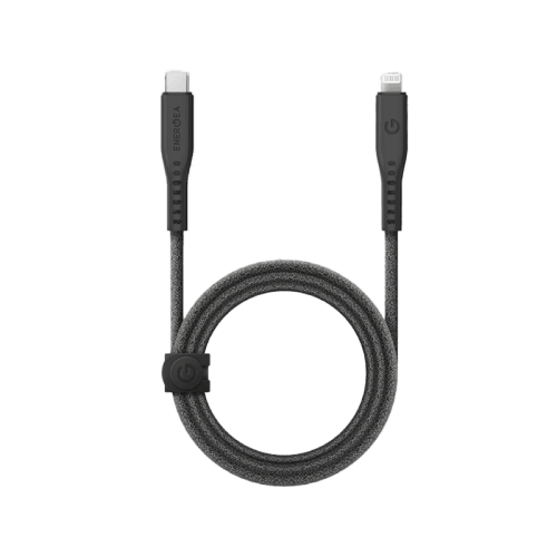 Energea Flow 480mbps USB-C to Lightning Cable 1.5M - Black