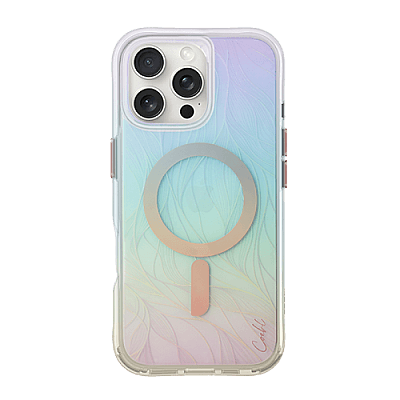Uniq Coehl Willow MagSafe Case for iPhone 16 Pro – Iridescent