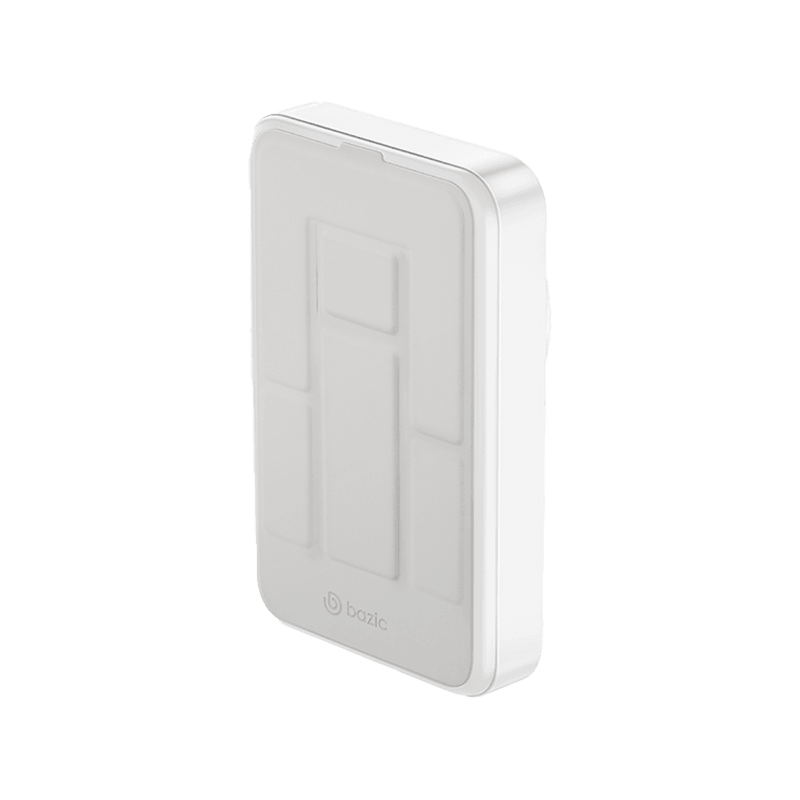 Bazic GoPower MagSafe Compatible Power Bank With Built In Apple Watch Charger 10000mAh - White