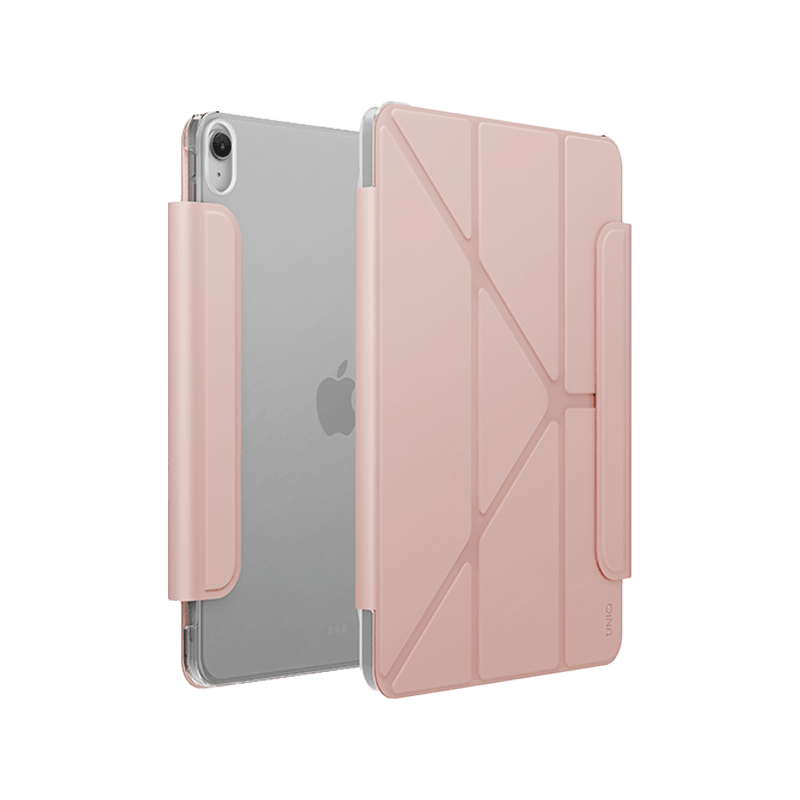 Uniq Camden Lite Case With Detachable Pencil Sleeve for iPad Air 11" (M2-M4) - Blush Pink