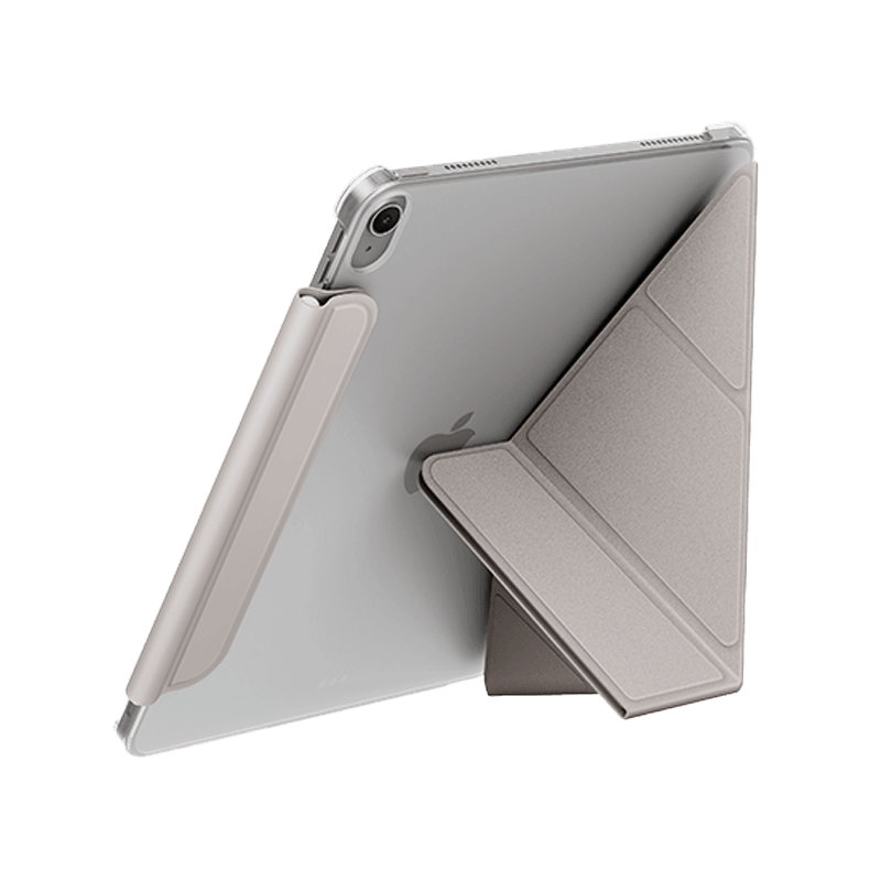 Uniq Camden Lite Case With Detachable Pencil Sleeve for iPad Air 11" (M2-M4) - Ivory