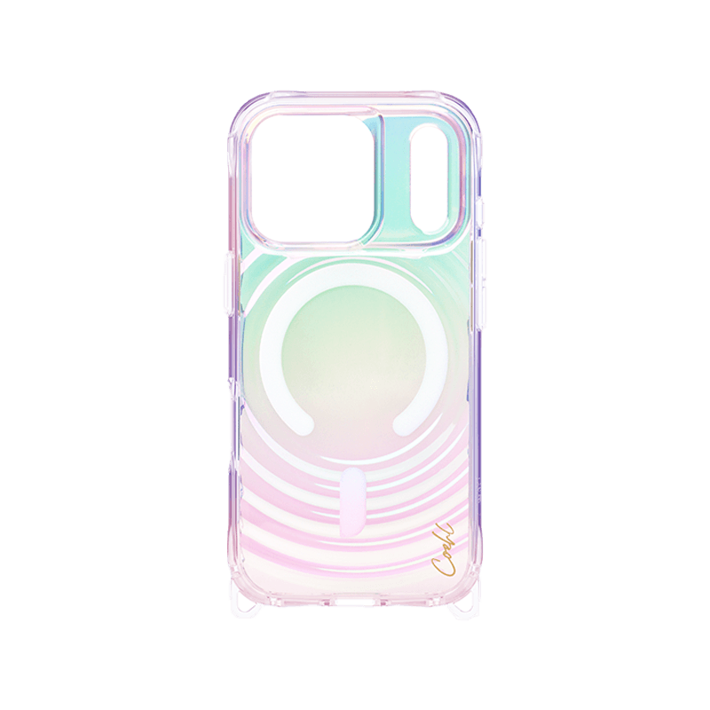 Uniq Coehl Vela MagSafe Case for iPhone 17 Pro - Iridescent