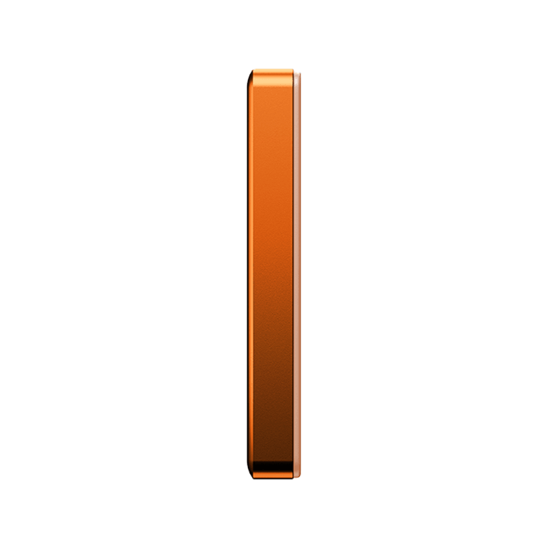 Energea AluPac Ultra Light Aluminum MagSafe 10000mAh Power Bank - Orange