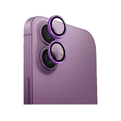 Uniq Optix Camera Lens Protector for iPhone 16 & 16 Plus – Grape Pink