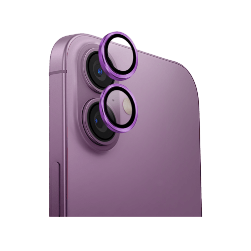 Uniq Optix Camera Lens Protector for iPhone 16 & 16 Plus – Grape Pink
