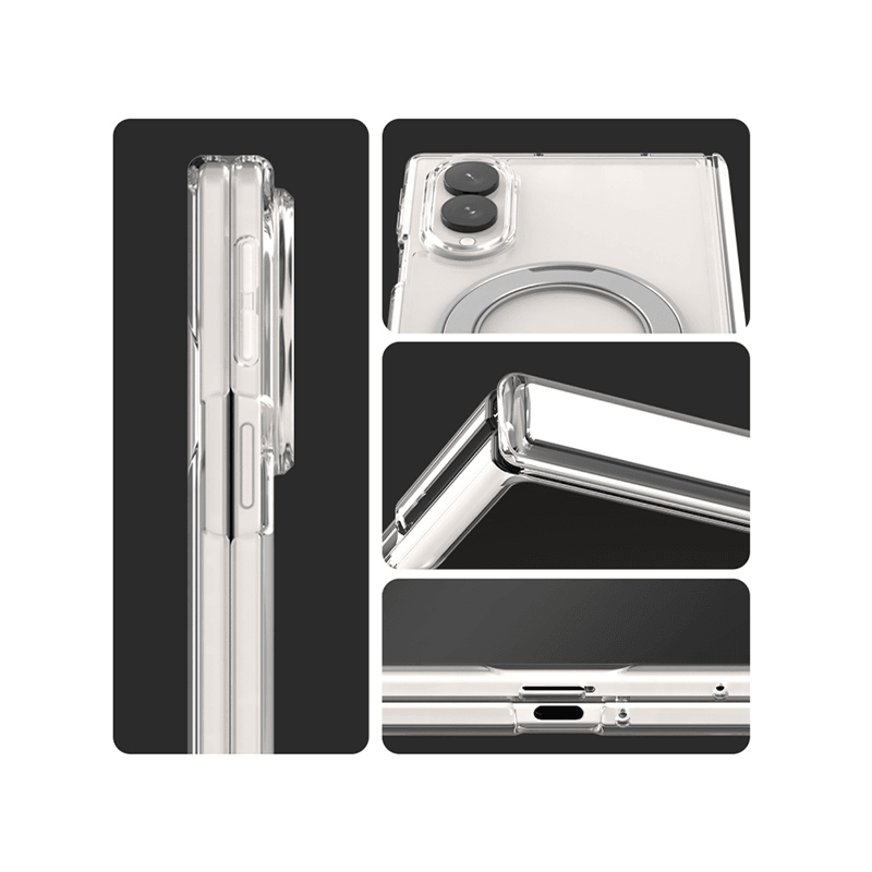 Araree Duple Magsafe Case For Samsung Galaxy Z Fold 8 - Clear