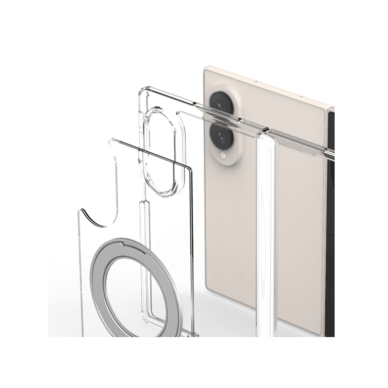Araree Duple Magsafe Case For Samsung Galaxy Z Fold 8 - Clear