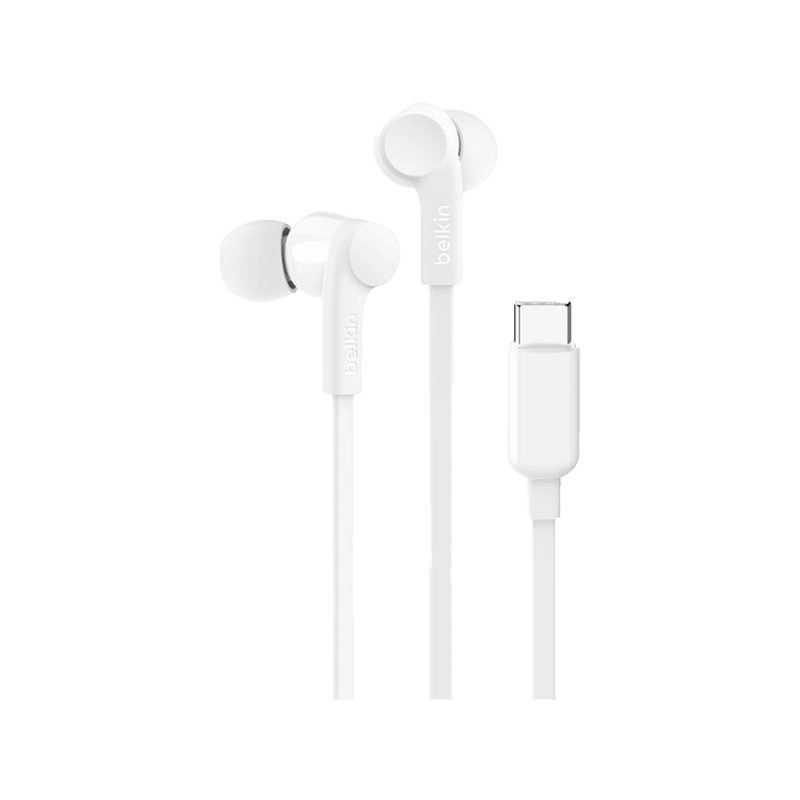 Belkin Headphones With USB-C Connector - White