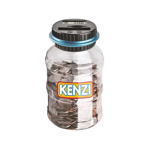 Kenzi's Coin Jar - Clear
