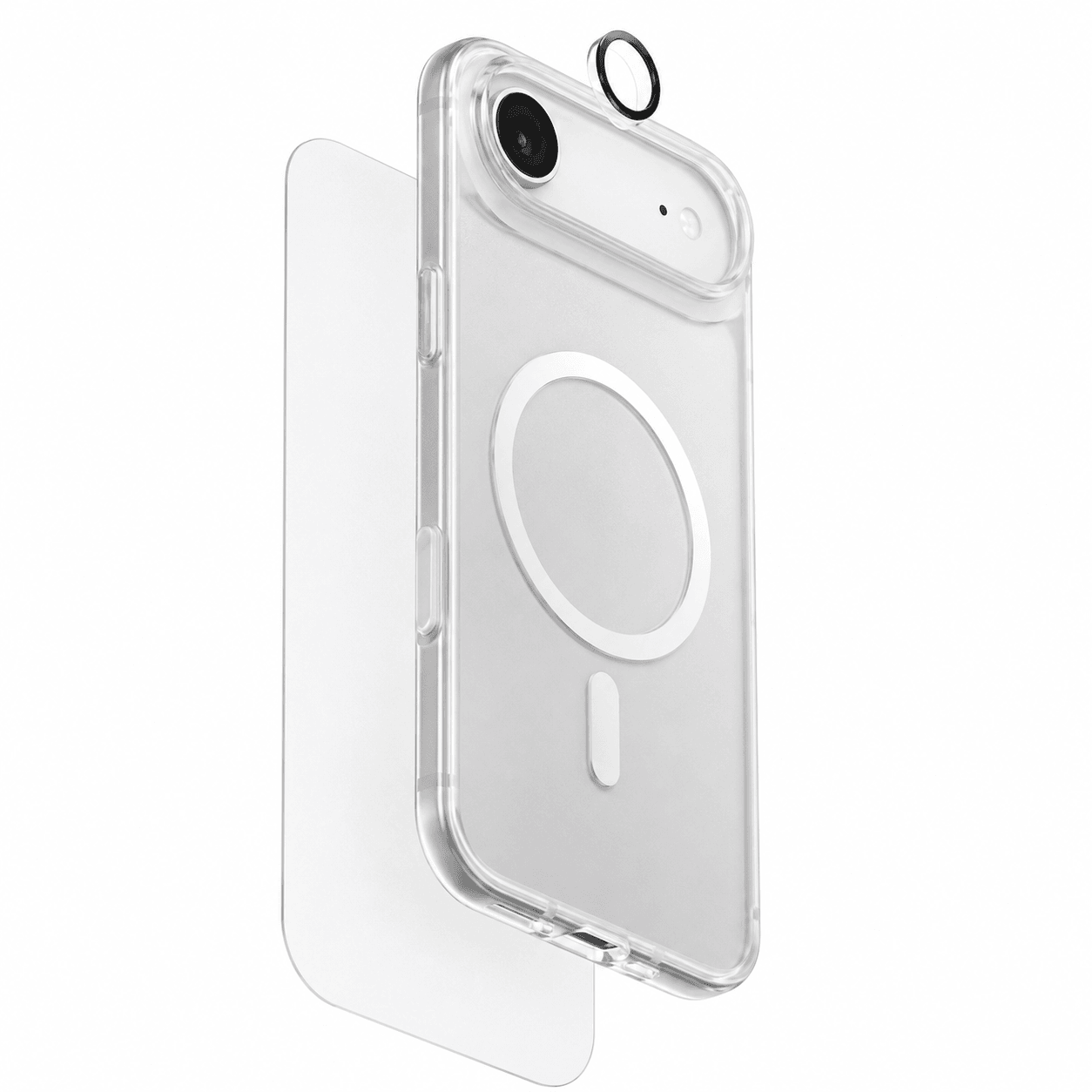 Uniq Hybrid Clearvue MagSafe 360 Essential Bundle Pack (MagSafe Case + Screen Protector + Camera Lens Protector) for iPhone Air