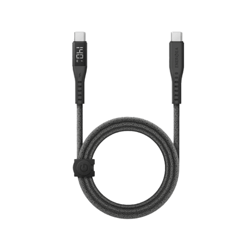 Energea Flow 480mbps USB-C to Lightning Display Cable 1.5M - Black