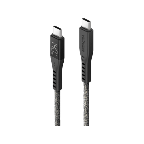 Energea Flow 480mbps USB-C to Lightning Display Cable 1.5M - Black