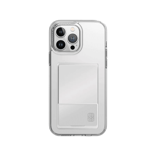 Uniq Hybrid Airfender Case for iPhone 15 Pro - Nude Transparent