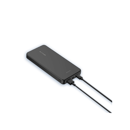 RavPower 1-Port USB-C and 1-Port USB-A 10000mAh Power Bank - Black
