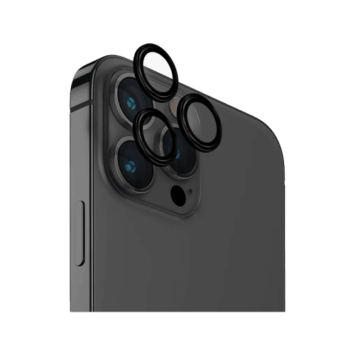 Uniq Optix Camera Lens Protector for iPhone 15 Pro Max - Midnight Black
