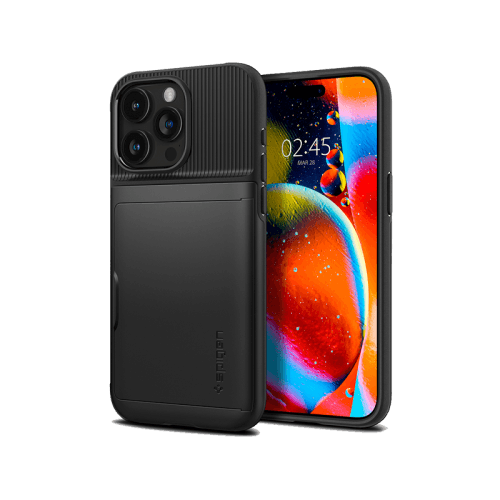 Spigen Armor Slim Case for iPhone 15 Pro - Black