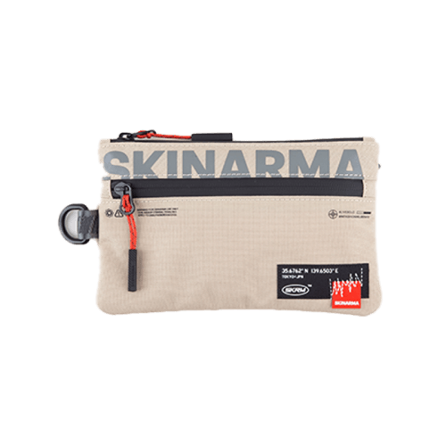 SkinArma Fardel Clutch Pouch - Beige