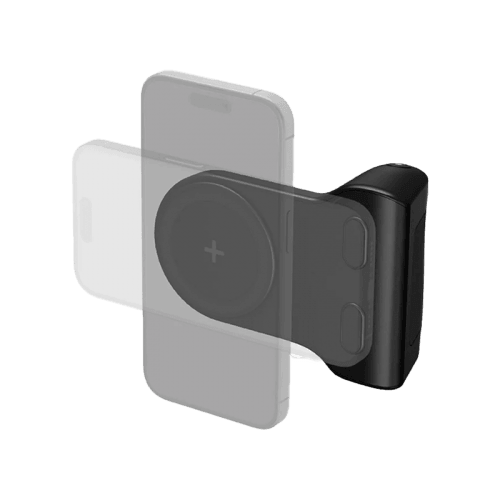 Energea MagCam Bluetooth Mobile Camera With 5000mAh MagSafe Power Bank - Black