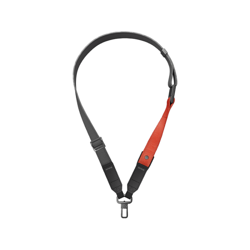Uniq Vista Duo 2-In-1 Lanyard And Hand Strap - Charcoal / Amber