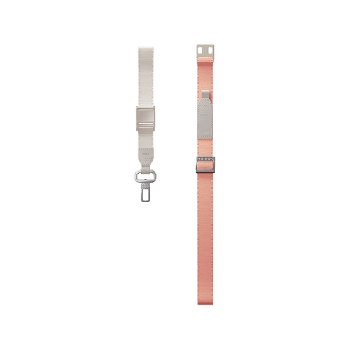 Uniq Vista Duo 2-In-1 Lanyard And Hand Strap - Peach / Beige