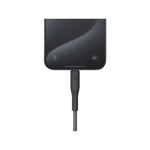 Energea Flow 10Gbps USB-C to USB-C Cable With Velcro Cable Tie 30cm - Black