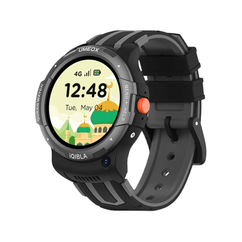 iQibla Qwatch Kids Smart Watch - Black