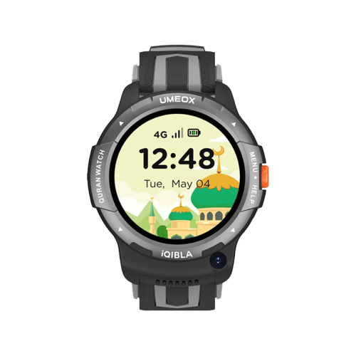 iQibla Qwatch Kids Smart Watch - Black