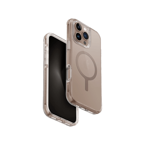 Uniq Hybrid Combat Magsafe Case for iPhone 16 Pro - Taupe Gold