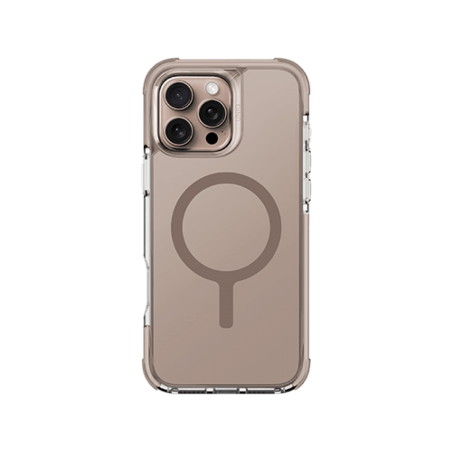Uniq Hybrid Combat Magsafe Case for iPhone 16 Pro - Taupe Gold