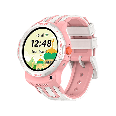 iQibla Qwatch Kids Smart Watch - Pink
