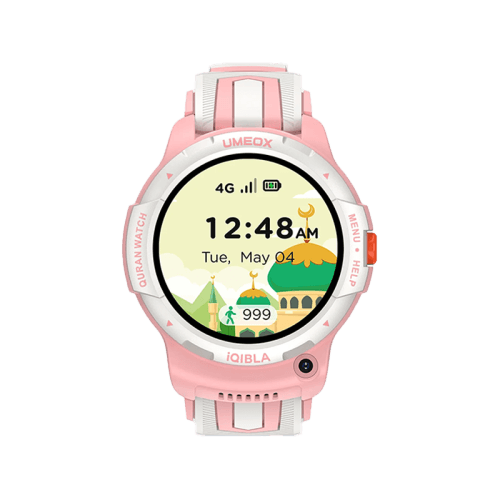 iQibla Qwatch Kids Smart Watch - Pink