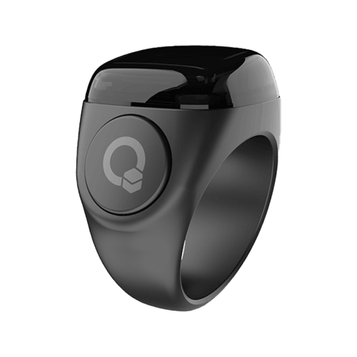 iQibla Zikr Noor Smart Bluetooth Ring 20mm - Black