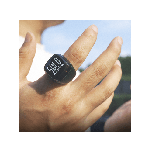 iQibla Zikr Noor Smart Bluetooth Ring 20mm - Green