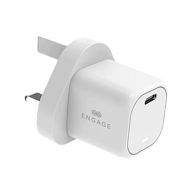 Engage USB-C 20W PD Wall Charger - White