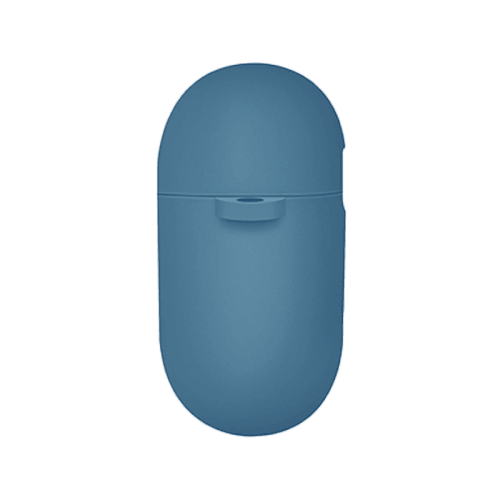 Uniq Nexo Active Hybrid Silicone Airpods 4th Gen Case With Sports Ear Hooks - Pacific Blue