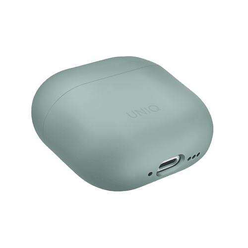 Uniq Lino Hybrid Liquid Silicon Airpods 4th Gen Case – Ice Plant Green