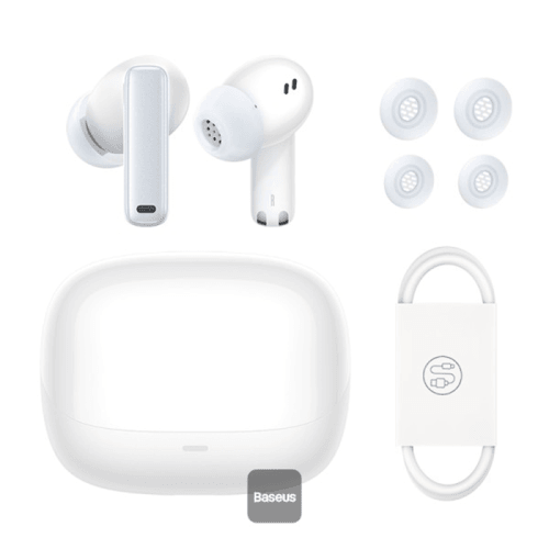Baseus Bowie M2s True Wireless Earphone - Moon White