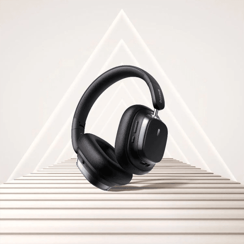 Baseus Bowie H1s Noise Cancellation Wireless Headphone - Cluster Black