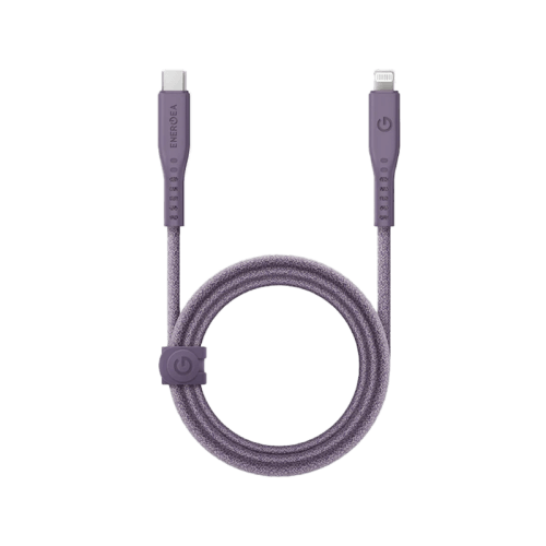 Energea Flow 480mbps USB-C to Lightning Cable 1.5M - Purple