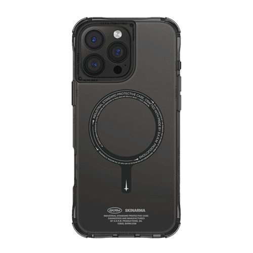 SkinArma Saido Magsafe Case for iPhone 16 Pro - Black