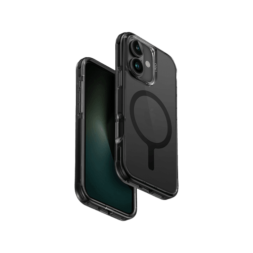 Uniq Hybrid Combat Magsafe Case for iPhone 16 - Carbon