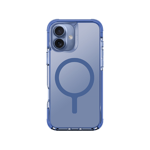 Uniq Hybrid Combat Magsafe Case for iPhone 16 - Pearl Blue
