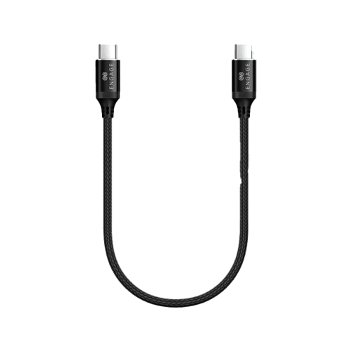 Engage USB-C to USB-C Cable 30CM - Black