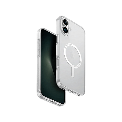 Uniq Hybrid Clario (Eco) Magsafe Case for iPhone 16 Plus - Lucent Clear