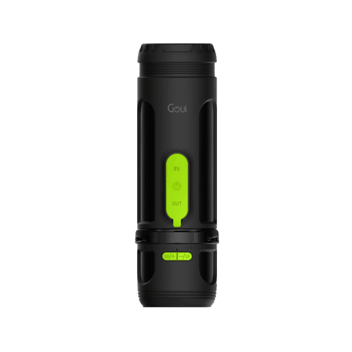Goui Camp 4000mAh Power Bank With Camp Light and Speaker - Black
