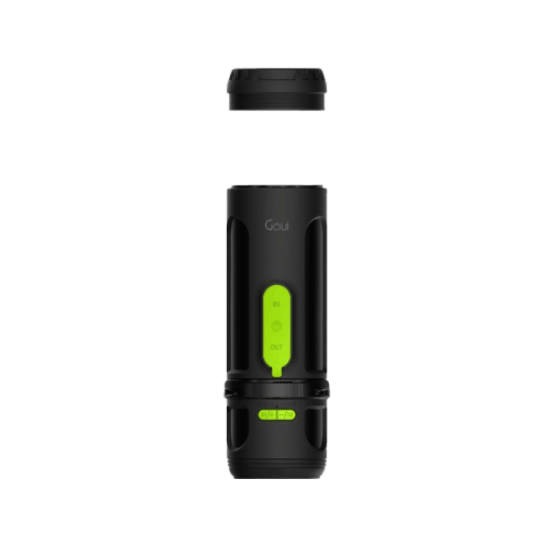 Goui Camp 4000mAh Power Bank With Camp Light and Speaker - Black