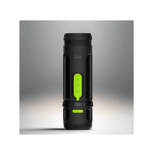 Goui Camp 4000mAh Power Bank With Camp Light and Speaker - Black