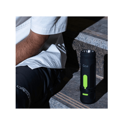 Goui Camp 4000mAh Power Bank With Camp Light and Speaker - Black
